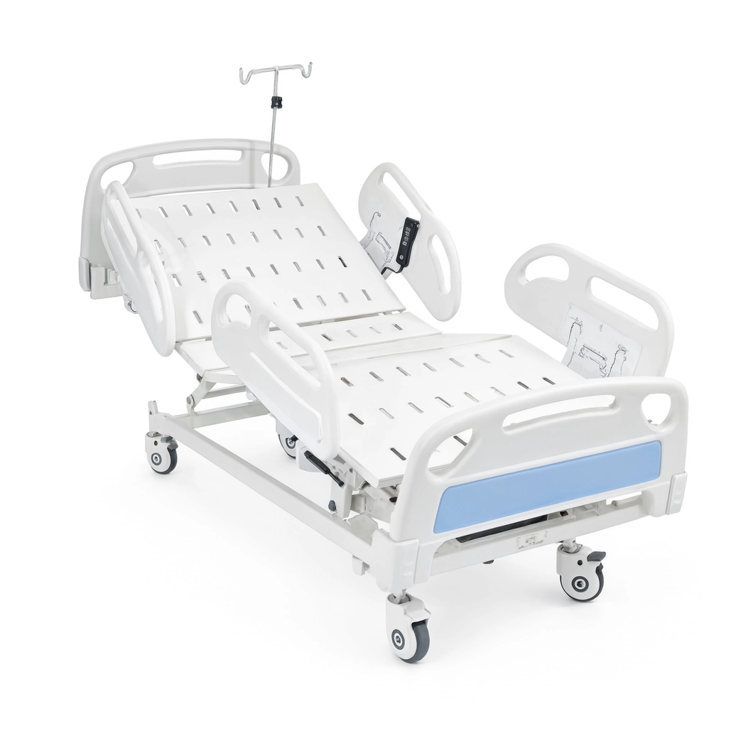 ICU Bed Electric ABS Panel & ABS Railing 5 function