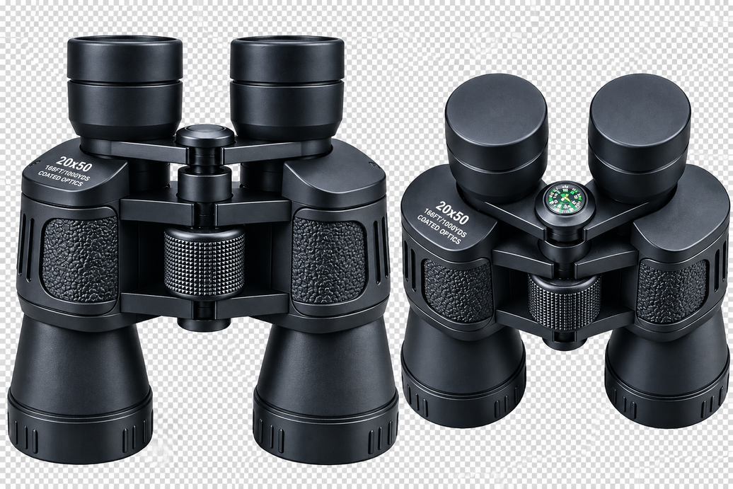 High-Power Binoculars for Long Distance Viewing, Bird Watching, Wildlife Observation