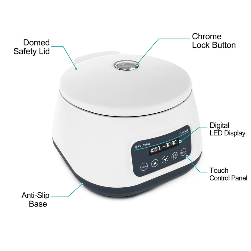 Centrifuge Machine | Low Noise Motorized Lab Centrifuge