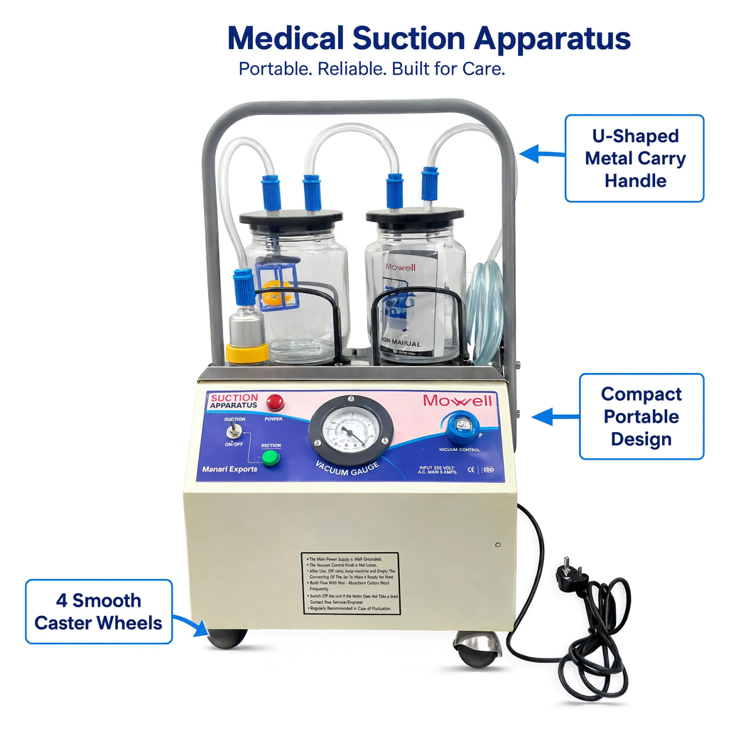 Electric Suction Machine – Medical Suction Apparatus for Hospitals & Clinics