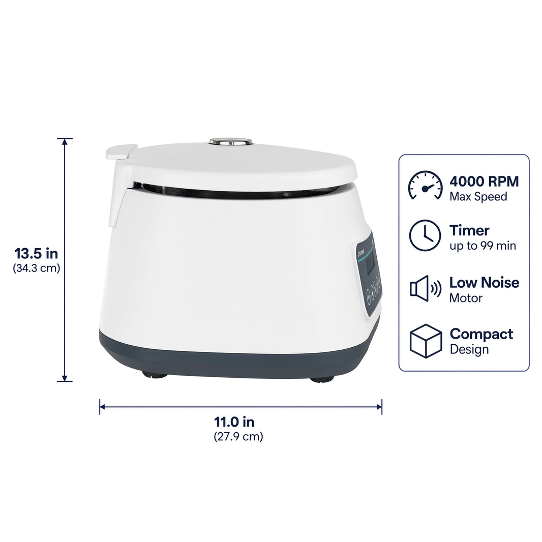 Centrifuge Machine | Low Noise Motorized Lab Centrifuge