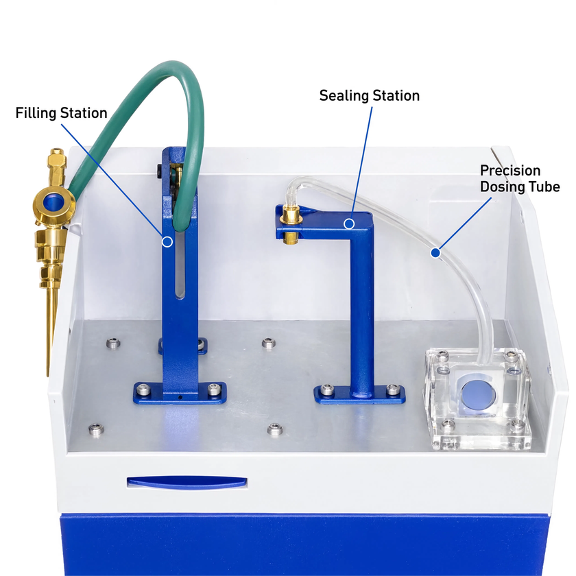Ampoule Filling and Sealing Machine – Pharmaceutical Liquid Filling Equipment